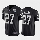 Nike Raiders 27 Trayvon Mullen Black 2020 Inaugural Season Vapor Untouchable Limited Jersey Dzhi,baseball caps,new era cap wholesale,wholesale hats